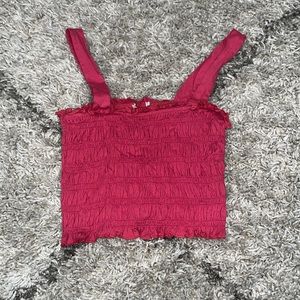 American Eagle Pink strap top